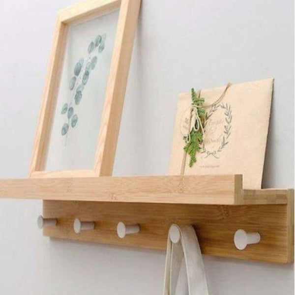 Wall shelves + hanger